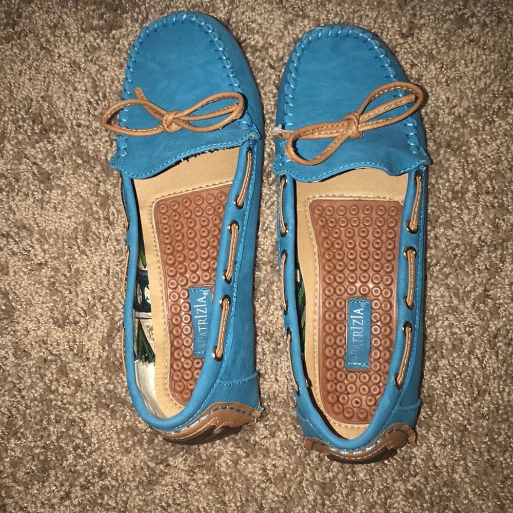 Blue Moccasins